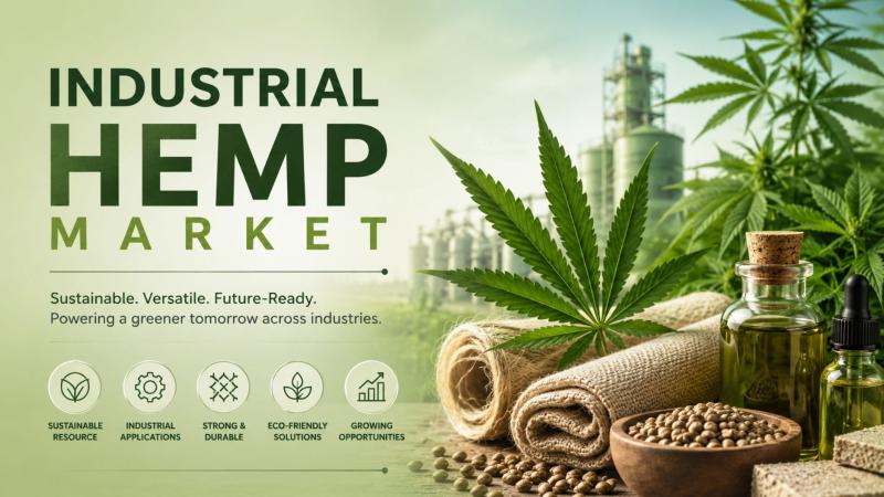 Industrial Hemp Market to Reach US.1 Billion by 2033 Driven